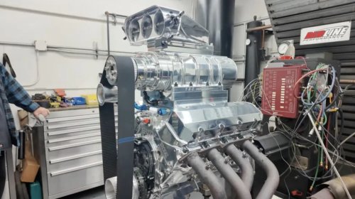 This 1,400 HP Supercharged Big Block Chevy Engine Wasn't Built For A Car