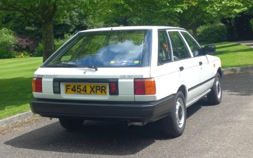 Nissan, UK’s rarest cars: 1989 Nissan Sunny B12 Estate, one of only two left