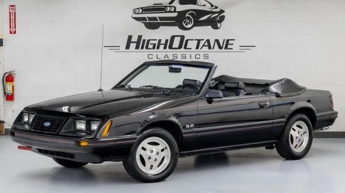 Ford, Ford Mustang, This 1983 Ford Mustang GLX Convertible Has A 302 V8 With 17,000 Miles And Charm For Days