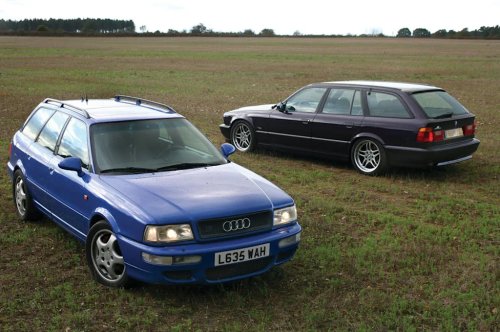Something for the weekend? It is BMW M5 Touring vs Audi RS2 Avant