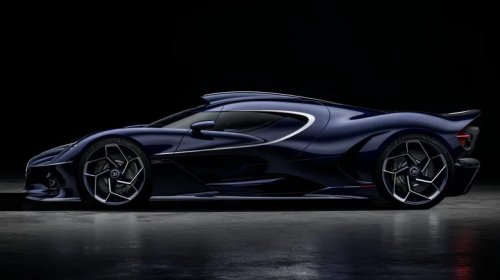 One-Off Bugatti Destrier Is A Pure Design Exaggeration Based On The Extreme Bolide Track Car