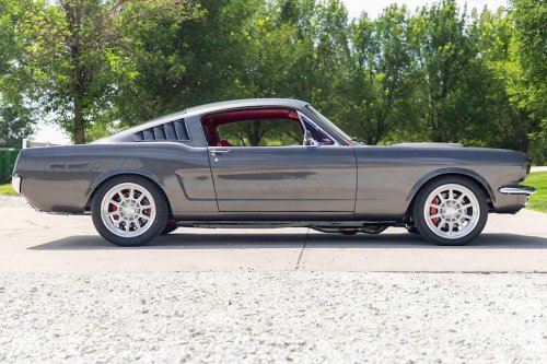 Ford, Ford Mustang, Coyote-Powered 1965 Ford Mustang Fastback for Sale With 76 Miles on the Build