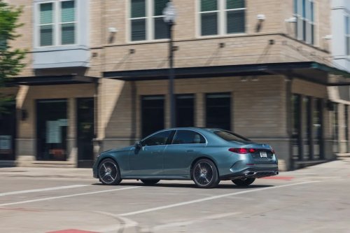 See Exterior Pics of the 2026 Mercedes-Benz E450