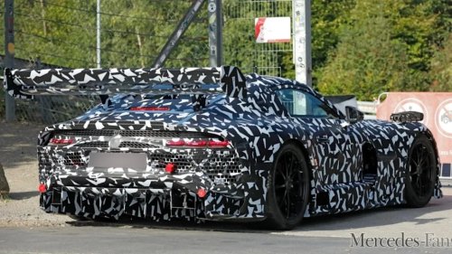 The New Unhinged Mercedes-AMG GT Black Series Has Been Spied on Test