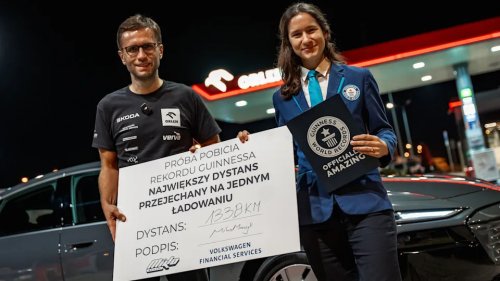 Audi, An Audi just set a new 831-mile EV range World Record