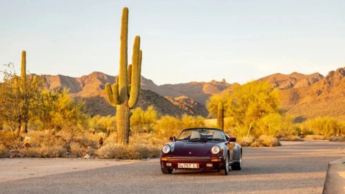 Porsche, Porsche 911, Ruby Red 1989 Porsche 911 Speedster With 6,000 Miles Draws $257,000 Bid