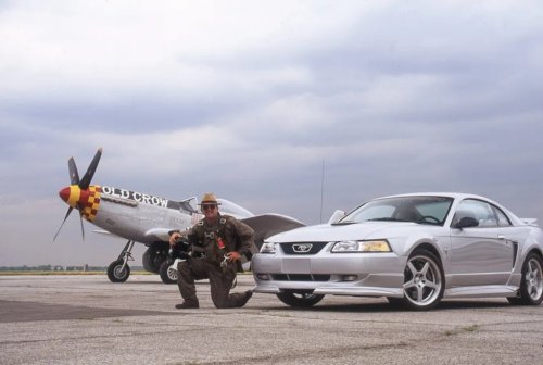 A Photo Tour of the Roush Mustang vs P-51 Mustang Fighter Plane