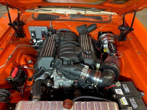 This 550-HP HEMI Restomod 1970 Dodge Challenger Is A Hugger Orange Knockout