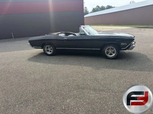 Big-Block 1968 Chevelle SS Convertible With Air Ride Is for Sale at Freije & Freije’s Fall Big Boy Toy Auction