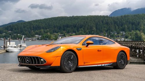 I Rode Shotgun In The Mercedes-AMG Concept AMG GT XX: Here’s My First Taste Of AMG’s Electric Future