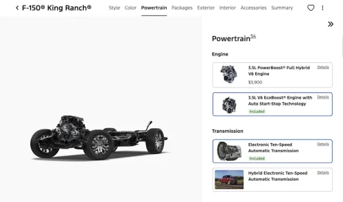 Ford, Ford F-150, Ford Drops V8 From Top-Spec F-150 King Ranch, Platinum