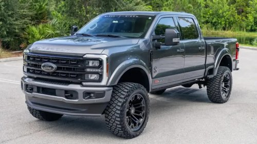 This Ford F-250 Super Duty Black Widow Depreciated $39,000 In Two Years