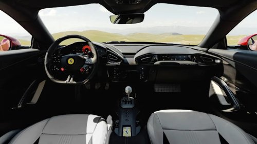 Ferrari, Ferrari 12Cilindri, Ferrari Has Sort Of Brought Back The Gated Shifter With The 2027 12Cilindri Manuale