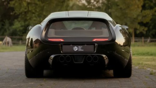 Ferrari, This Custom Ferrari Shooting Brake Has The Most Unique Gullwing Doors You've Ever Seen