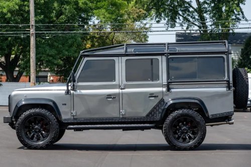 1995 Land Rover Defender 110 For Sale With 160 Miles on the Build