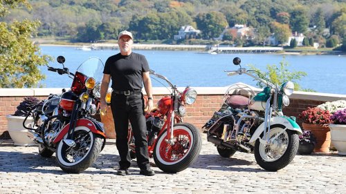 Billy Joel’s Vintage Motorcycle Collection in Photos