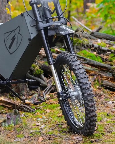 This Rugged, Stealthy Tactical Off-Road Moto Could Be a Game Changer