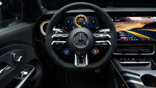The New Mercedes-AMG CLA EV’s Huge Power Comes From Three Tiny Motors