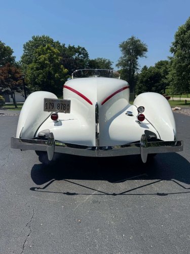 Supercharged 1936 Auburn 852 Boattail Speedster For Sale at Aumann Auctions