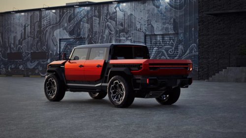 GM, Hummer, SUV, GM's Latest Hummer Concept Take the Go-Anywhere EV SUv and Truck in a Smaller Direction
