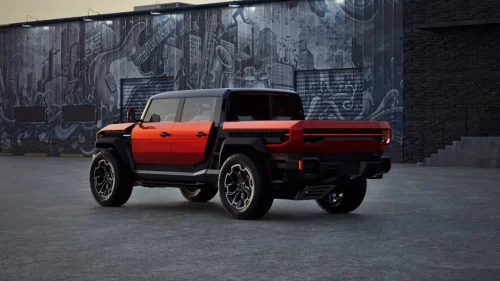 GM, SUV, GM's Latest Hummer Concept Take the Go-Anywhere EV SUv and Truck in a Smaller Direction