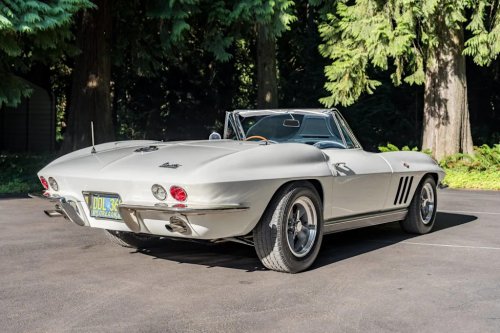 1966 Chevrolet Corvette Convertible For Sale With 77,000 Miles Shown