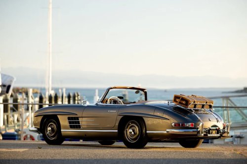 Mercedes-Benz, This 1960 Mercedes-Benz 300SL Roadster Nicknamed 'Pinky' Is a Rolling Piece of History