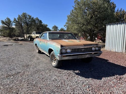 Genuine 138 1967 Chevelle SS 396 Project Car Is A 4-Speed Barn Find Begging For A Second Life