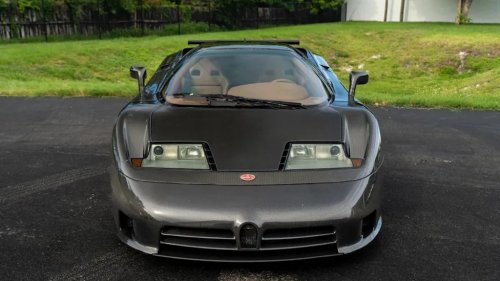 World's Only Exposed Carbon Bugatti EB110 Fails To Sell at Auction