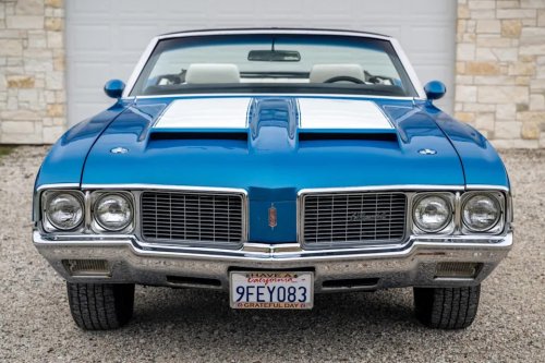 1970 Oldsmobile Cutlass Supreme Convertible for Sale With 18,000 Miles Shown