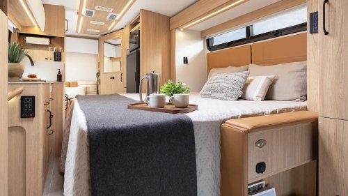 This Camper Van Has a Murphy Bed to Maximize Space Onboard