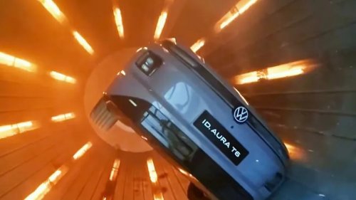 Volkswagen Put an EV Into a Giant Popcorn Machine in Wild and Bizarre Stress Test