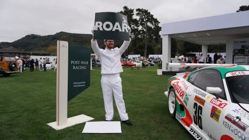 The Quail Flies into Monterey with Cars and Copters