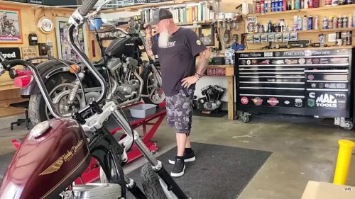 This Forgotten 1986 Harley-Davidson Sportster Sat In A Barn For 33 Years