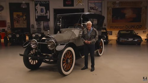 Jay Leno Drives 1914 Knox With Ridiculous 496 Cubic Inch Six-Cylinder Engine