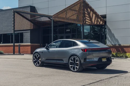 See Exterior Pics of the 2026 Polestar 4 Dual Motor Performance Plus