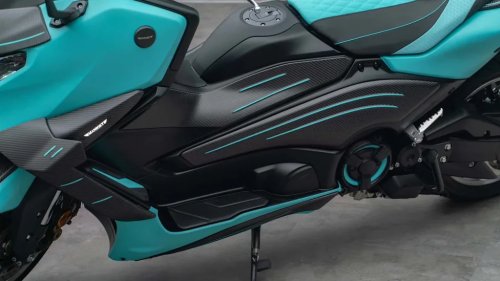 Yamaha's TMAX Scooter Gets A Mansory 'Luxury' Makeover, And Winglets For Days