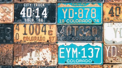Think, Don't Throw Out Old License Plates, They Might Be Worth More Than You Think
