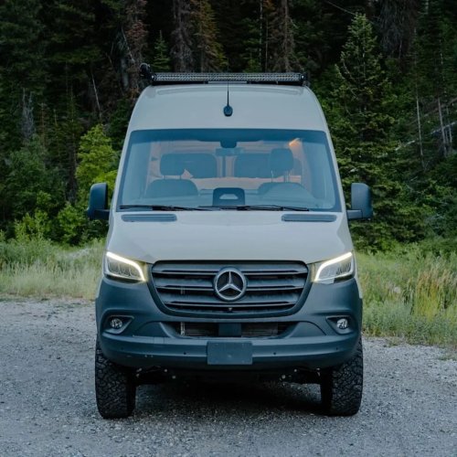 This Elevated, Overlanding-Ready Adventure Van Just Begs to Hit the Road