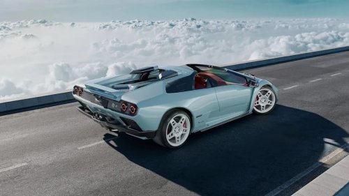 Eccentrica Reveals a Carbon-Fiber Lamborghini Diablo Roadster With a Gated Manual