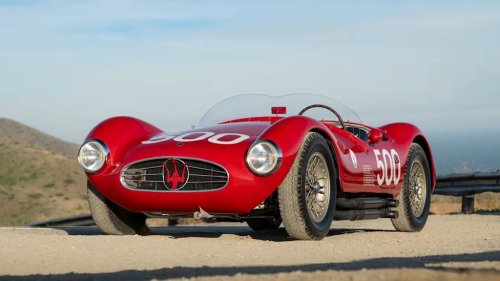 A 1954 Maserati A6GCS in Photos