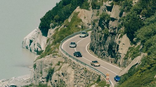 Singer-Reimagined Porsche 911s Take to the Swiss Alps in Photos