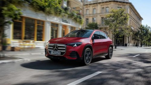 Mercedes, SUV, The 2028 Mercedes GLA Is A Small Electric SUV With 320 kW Charging