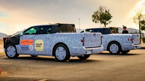 Ford, Latest Camouflaged Ford Fathom Prototype Photos Don't Show Anything New, But You're Still Excited, Right?