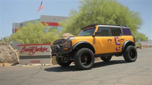 Ford, Ford Bronco, NFL Star Joe Burrow's Custom Ford Bronco Is Headed To Auction For Charity