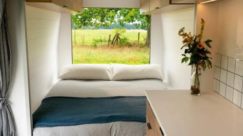 This Slide-In System Can Convert Your Van Into A Full-Size Camper