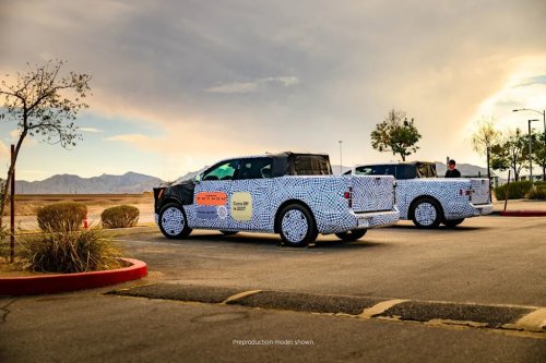 Ford, Ford Shows Fathom EV Pickup During Las Vegas Desert Test Session
