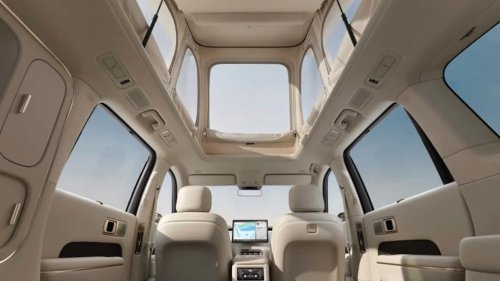 This Electric Camper SUV Has Heated Floors, A Loft, And Built-In Storage. See The SkyNomad N90 Max Studio.
