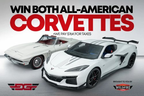 Win Two Legendary Corvettes: Enter the Corvette Dream Giveaway Now