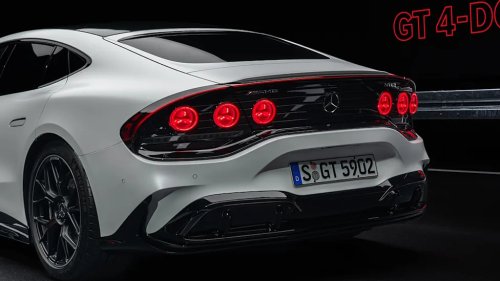 The 2027 Mercedes-AMG GT 4-Door Is the Most Violent EV Ever Built